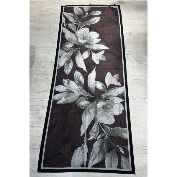 Dijital Bambu Pamuklu Şal 017BR